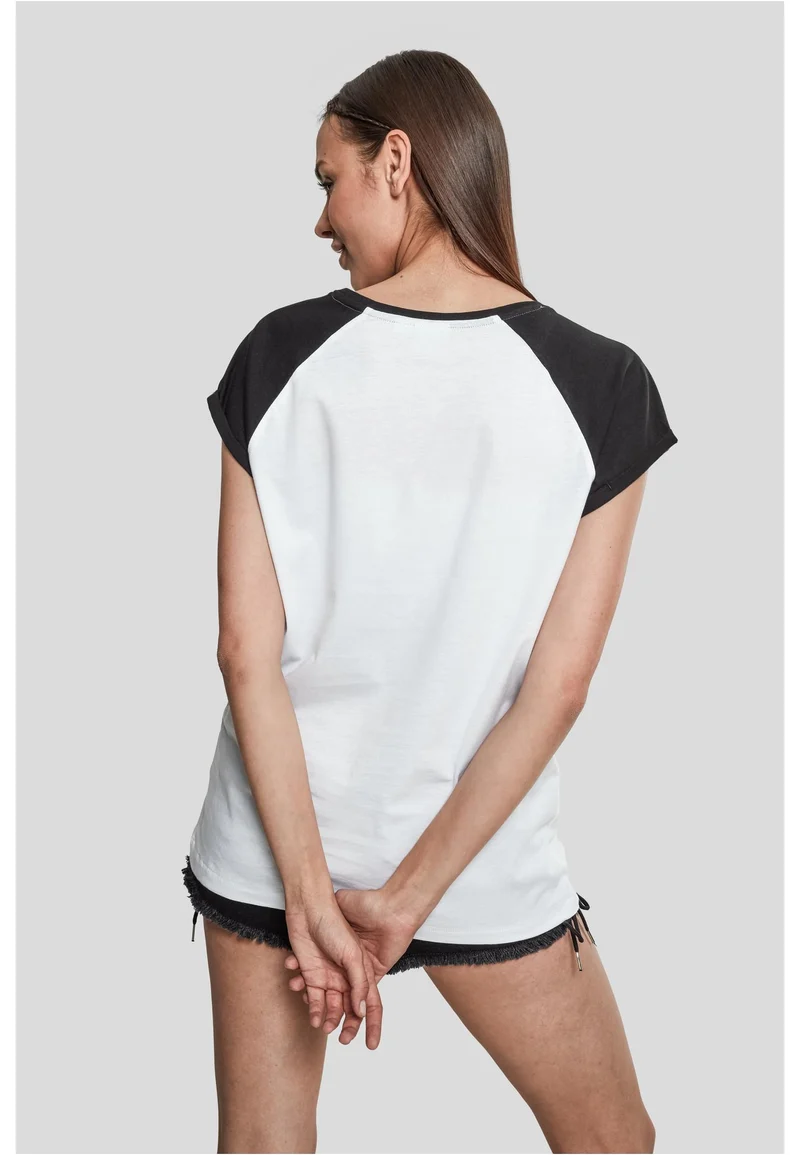 UC Contrast Raglan Tee Split