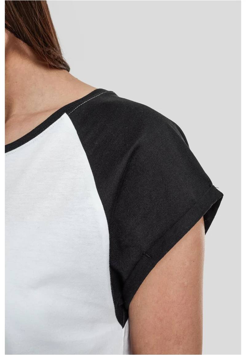 UC Contrast Raglan Tee Split