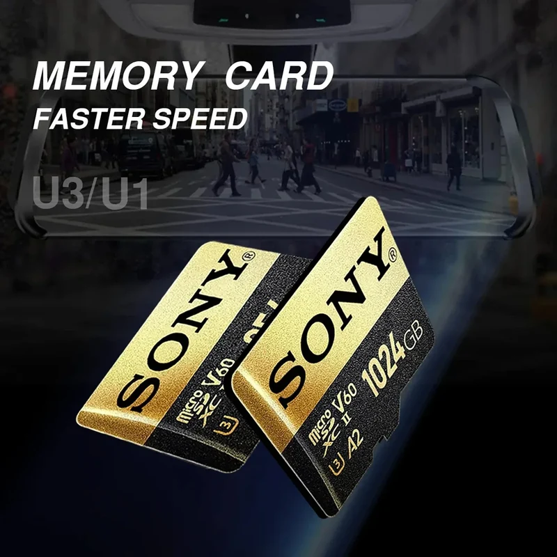 ULTRA Micro SD Karte 128GB 256GB 512GB Speicherkarte TF-Flash-Kartenspeicher