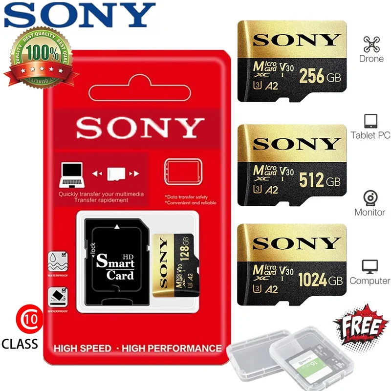 ULTRA Micro SD Karte 128GB 256GB 512GB Speicherkarte TF-Flash-Kartenspeicher