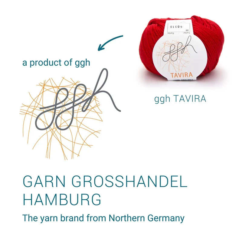 ggh Tavira | 100% Baumwolle | 80m/50g | 006 - Rot