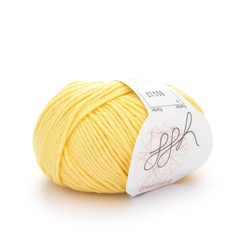 ggh Tavira | 100% Baumwolle | 80m/50g | 009 - Zitronenbonbon