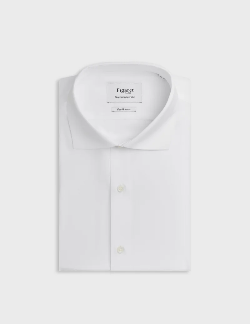Chemise Semi-ajustée blanche