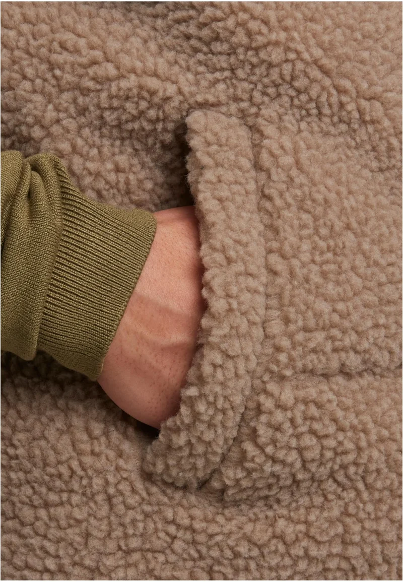 UC Basic Teddy Puffer Vest