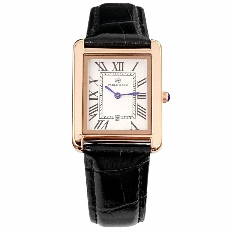 Damen Armbanduhr Armband Uhren Luxus Quarz Uhr Silber Gold Business Quarzuhr