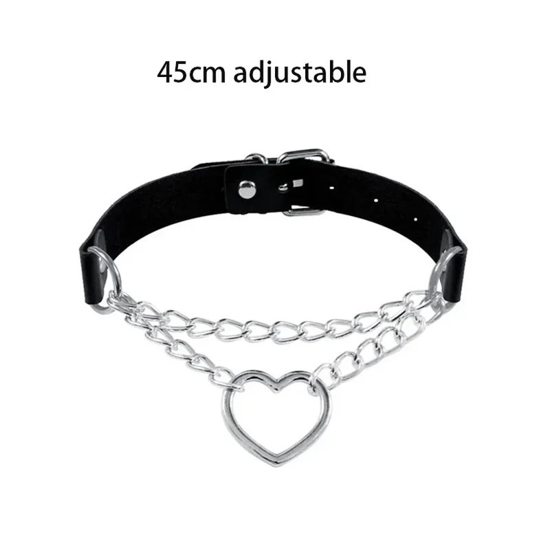 Sexy Halsband Harness Kette BH Gürtel Punk Goth Frauen Bdsm Bondage Chocker