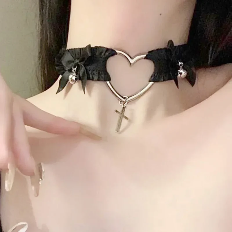 Sexy Halsband Harness Kette BH Gürtel Punk Goth Frauen Bdsm Bondage Chocker
