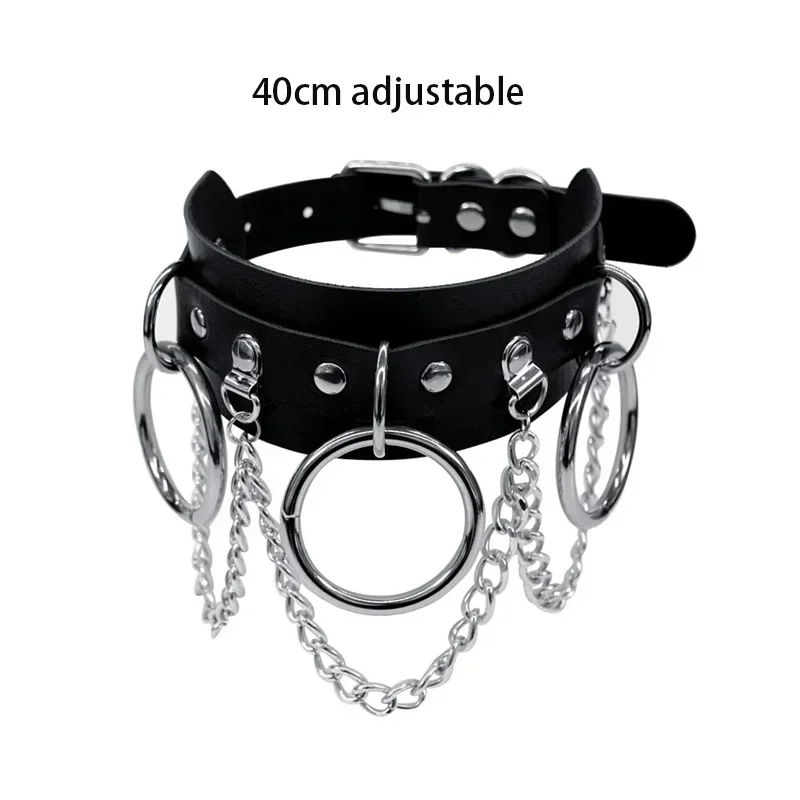 Sexy Halsband Harness Kette BH Gürtel Punk Goth Frauen Bdsm Bondage Chocker