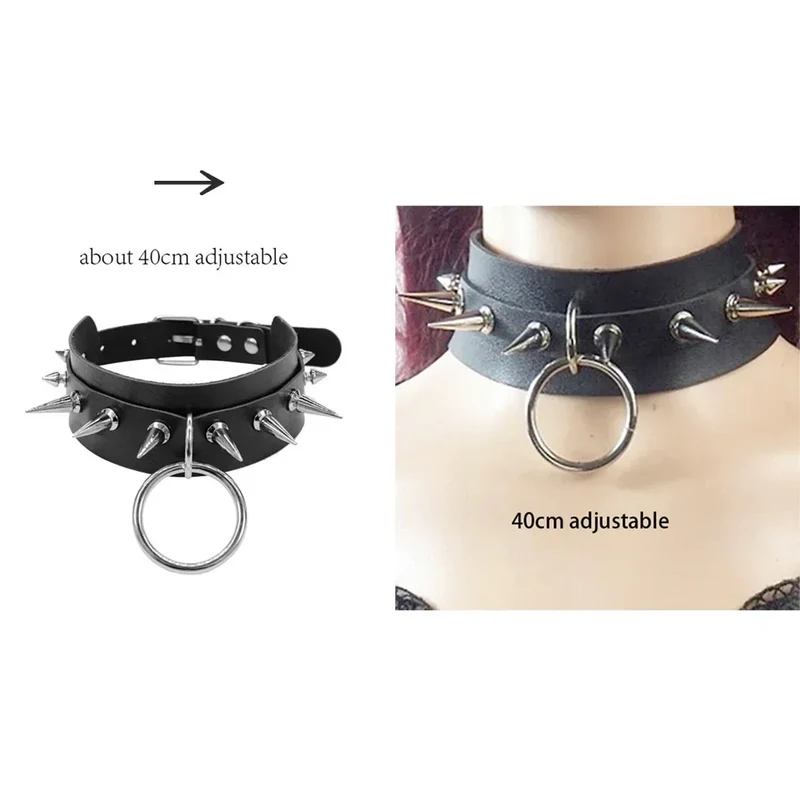 Sexy Halsband Harness Kette BH Gürtel Punk Goth Frauen Bdsm Bondage Chocker