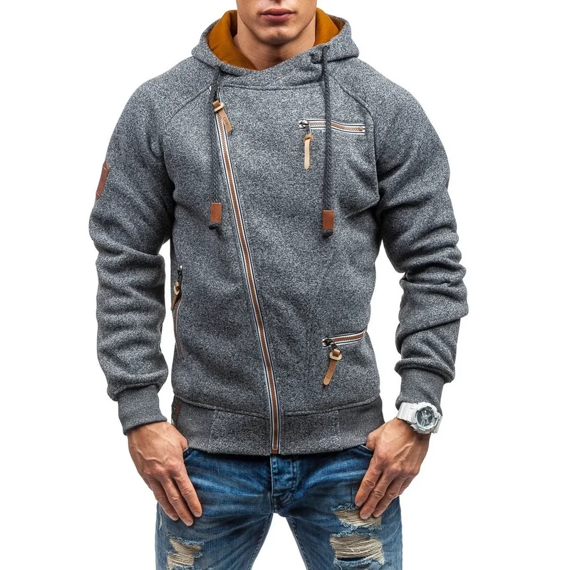 Herren Kapuzenpullover Sweatjacke Hoodie Sweatshirt Pullover Pulli Streetwear