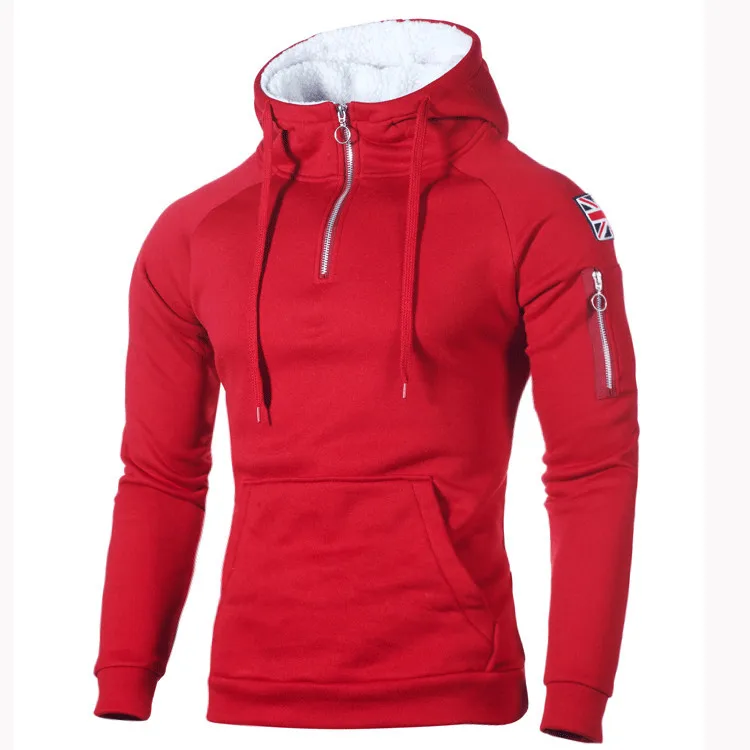 Herren Kapuzenpullover Sweatjacke Hoodie Sweatshirt Pullover Pulli Streetwear