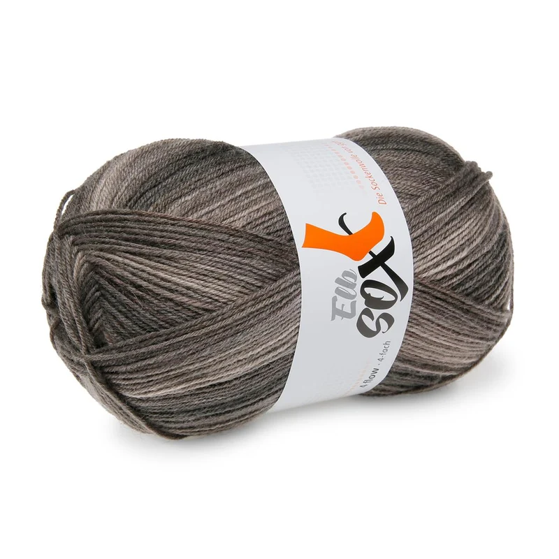 ElbSox - 4 flow - color | 002 - Braun Dégradé
