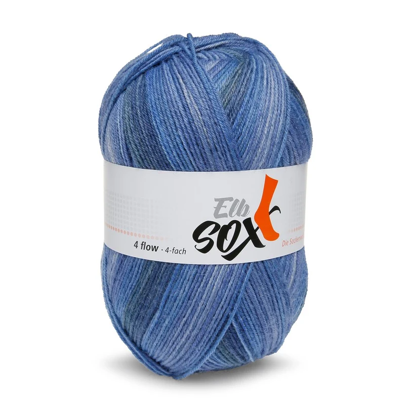 ElbSox - 4 flow - color | 004 - Blau Dégradé