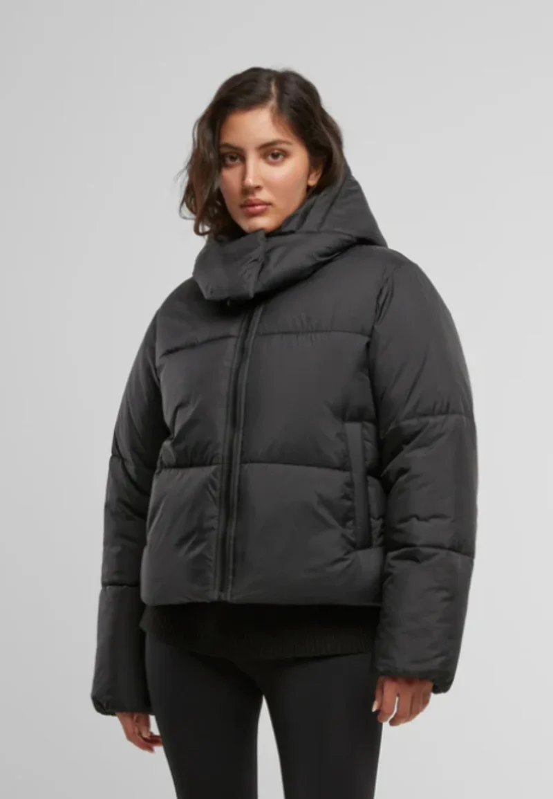 UC Hooded Collar Puffer Jacket