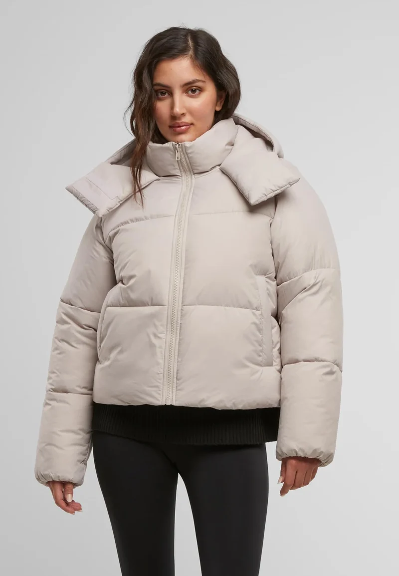 UC Hooded Collar Puffer Jacket