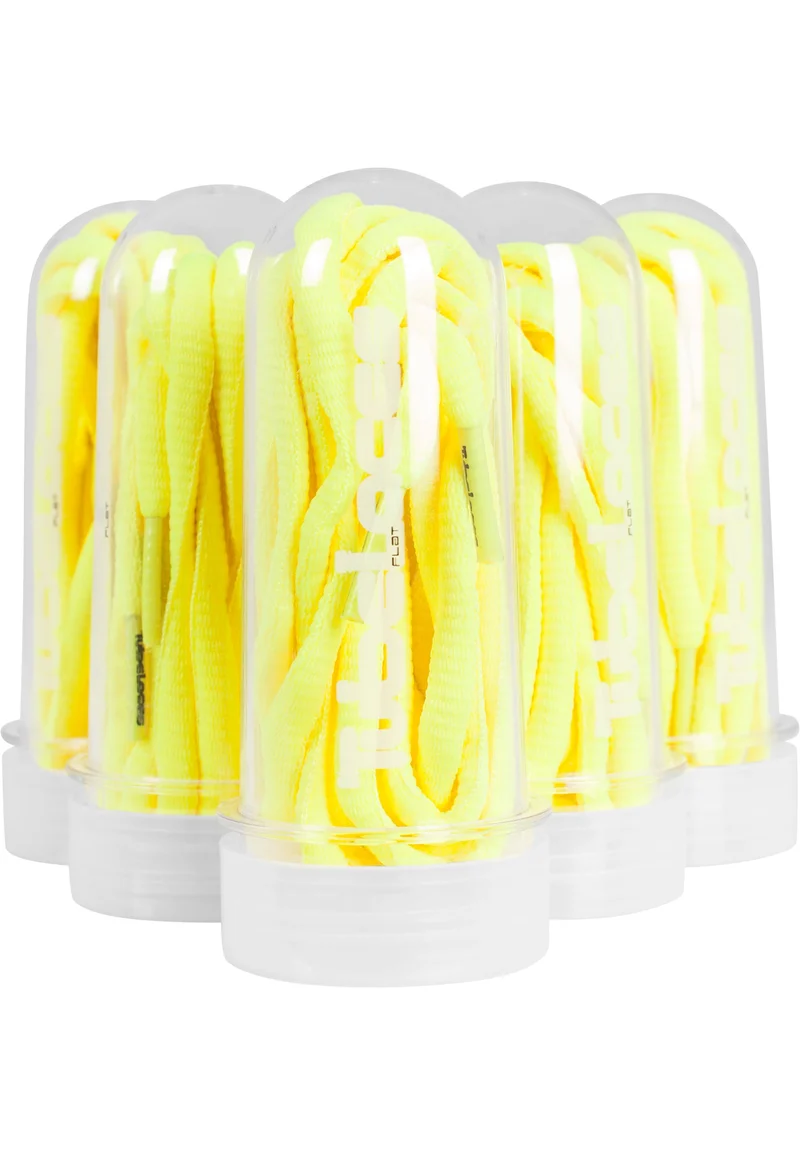 Skosnören TUBELACES Pad - 5 Pack - Round - 130 CM