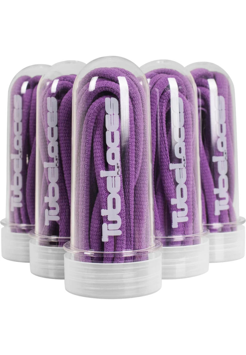 Skosnören TUBELACES Pad - 5 Pack - Round - 130 CM