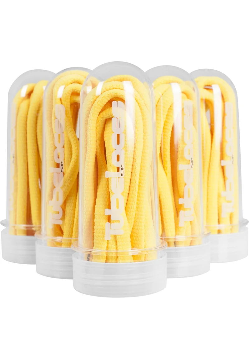Skosnören TUBELACES Pad - 5 Pack - Round - 130 CM