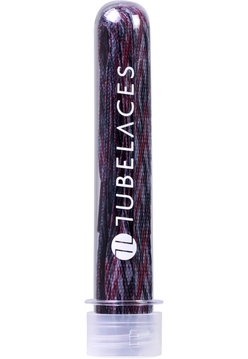 Skosnören TUBELACES Flat Camo Pack - 5 Pack - 130 Cm