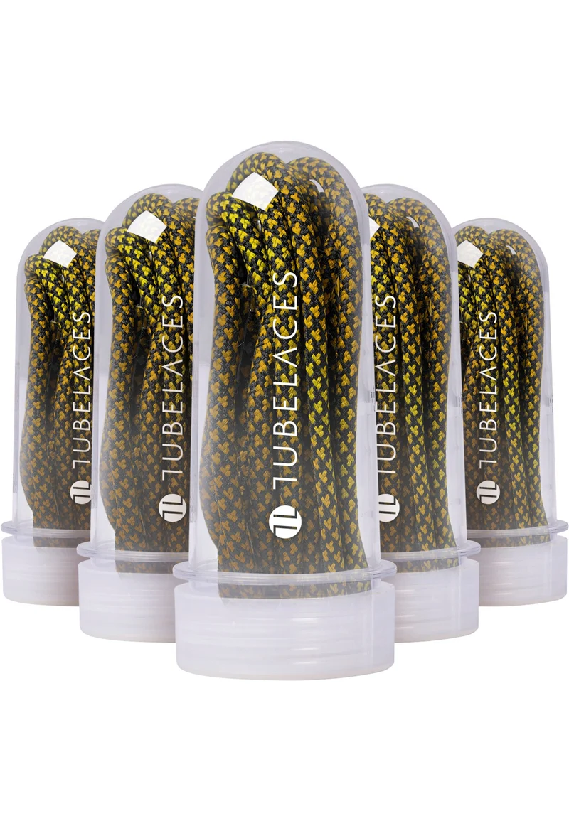 Skosnören TUBELACES Rope Multi - 5 Pack