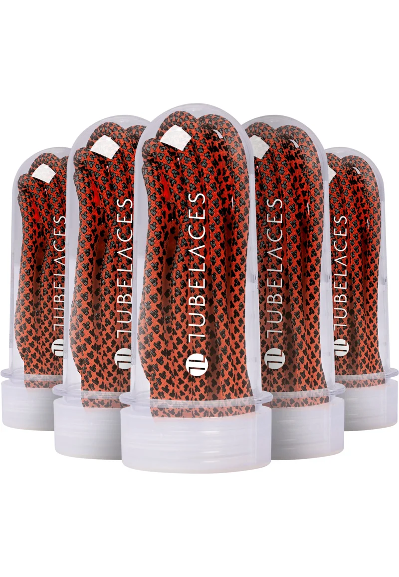 Skosnören TUBELACES Rope Multi - 5 Pack