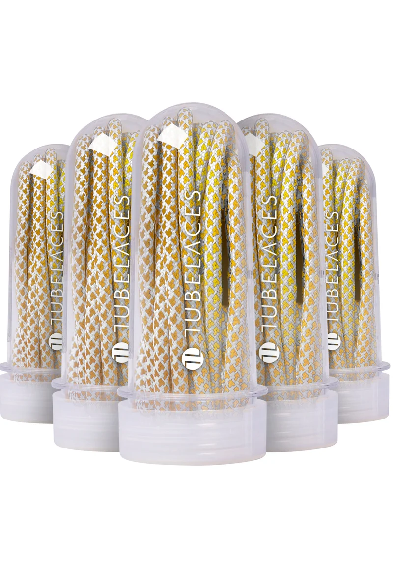 Skosnören TUBELACES Rope Multi - 5 Pack