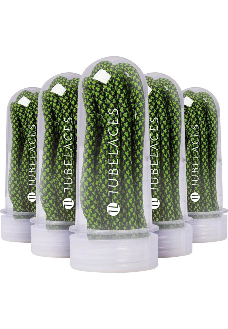 Skosnören TUBELACES Rope Multi - 5 Pack