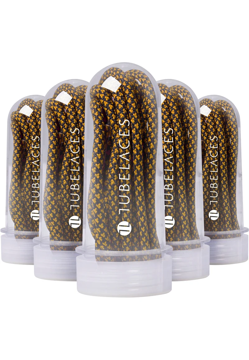 Skosnören TUBELACES Rope Multi - 5 Pack