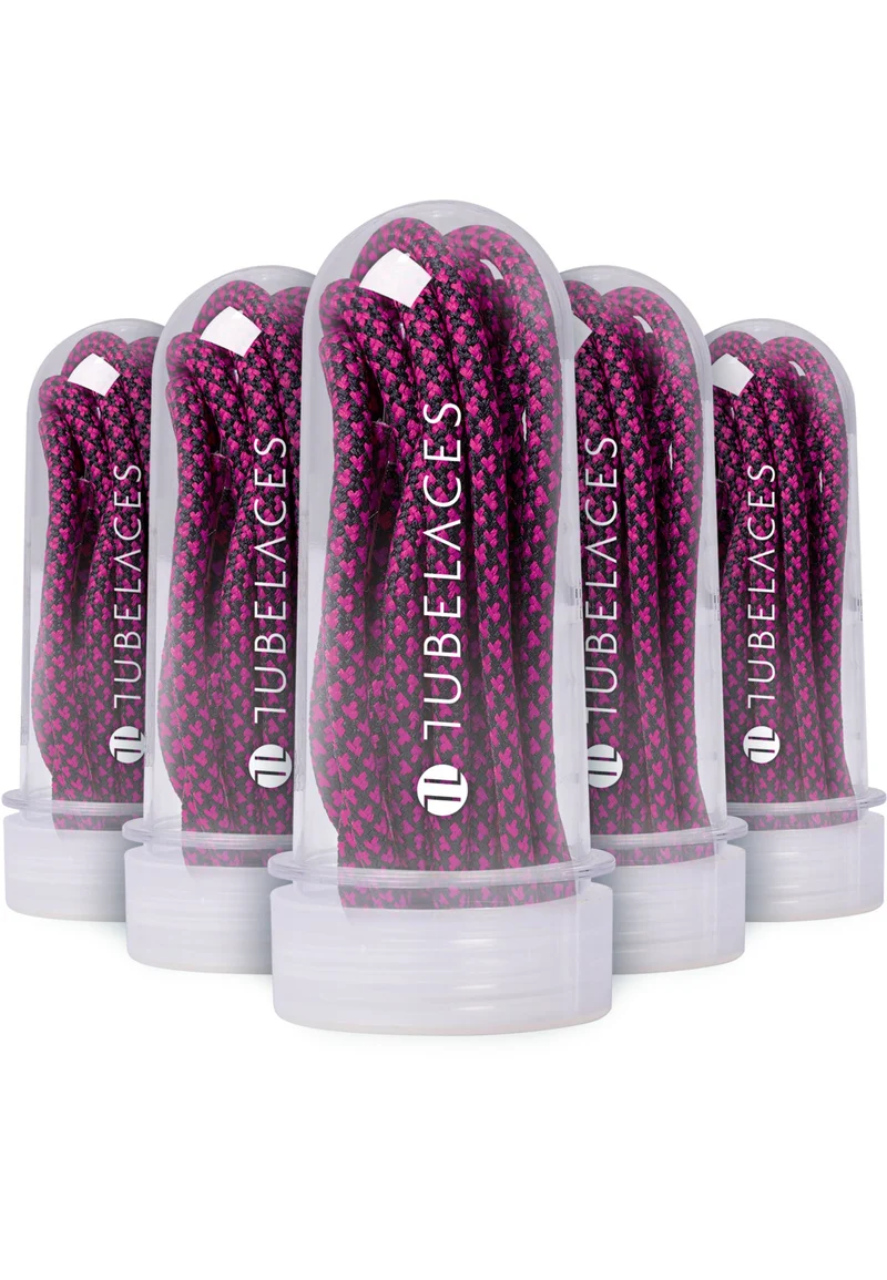 Skosnören TUBELACES Rope Multi - 5 Pack