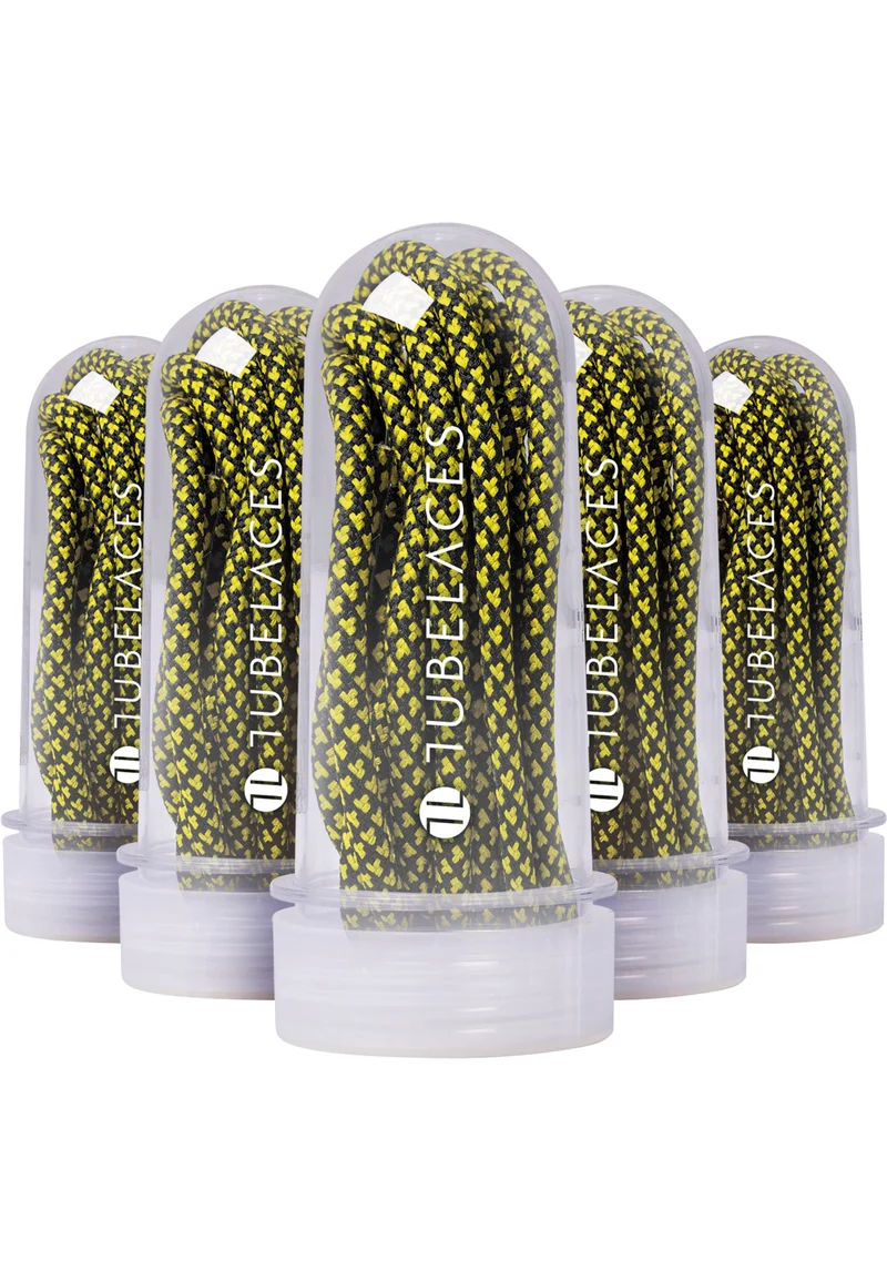 Skosnören TUBELACES Rope Multi - 5 Pack