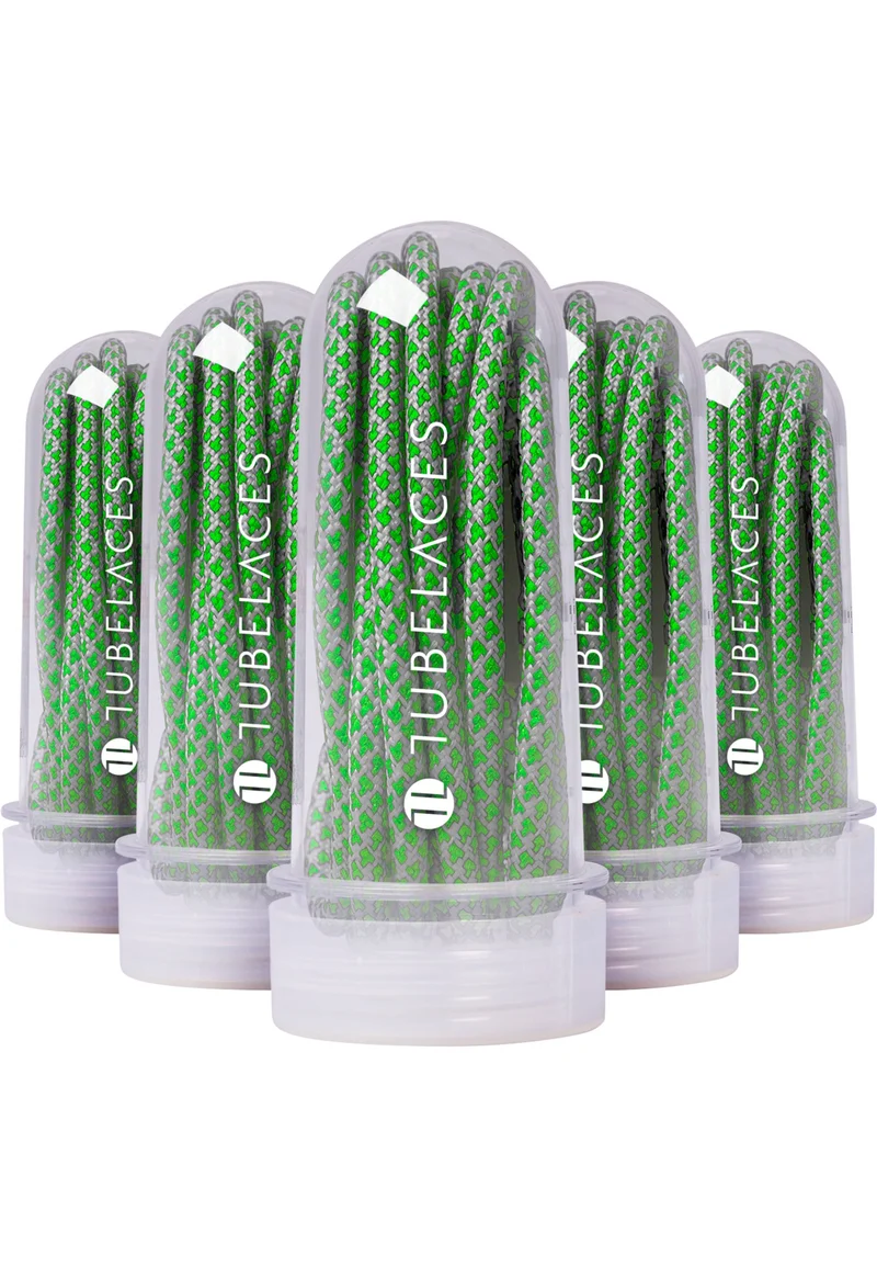 Skosnören TUBELACES Rope Multi - 5 Pack