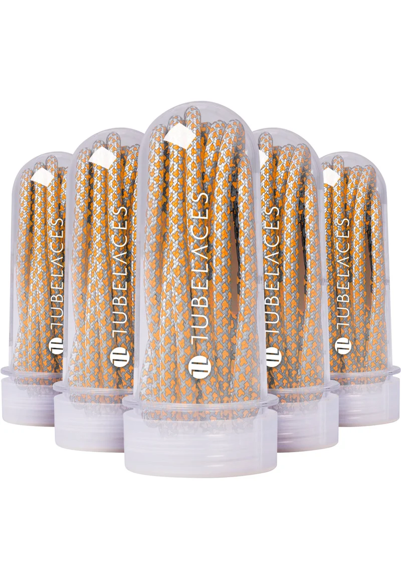 Skosnören TUBELACES Rope Multi - 5 Pack