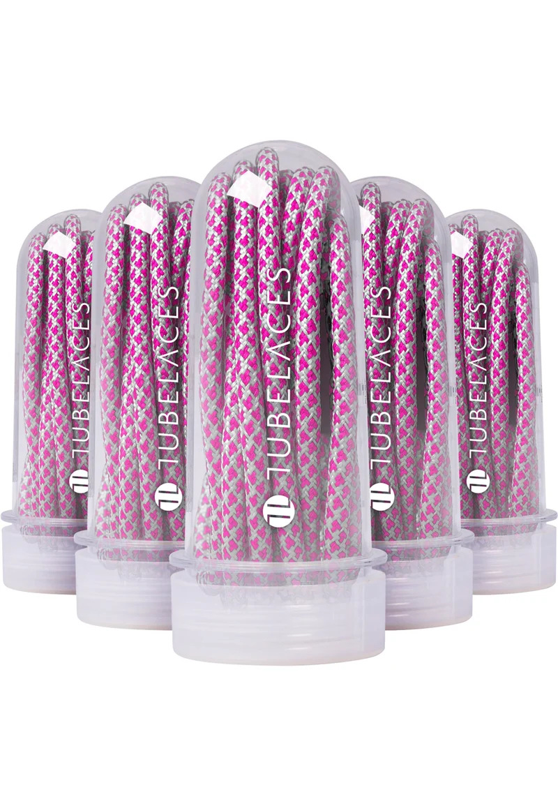 Skosnören TUBELACES Rope Multi - 5 Pack