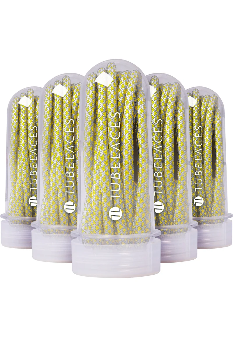 Skosnören TUBELACES Rope Multi - 5 Pack