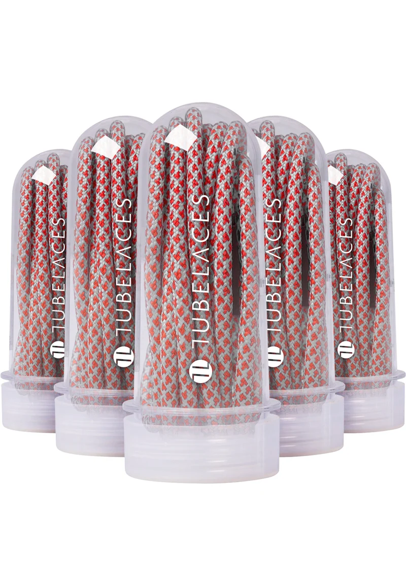 Skosnören TUBELACES Rope Multi - 5 Pack