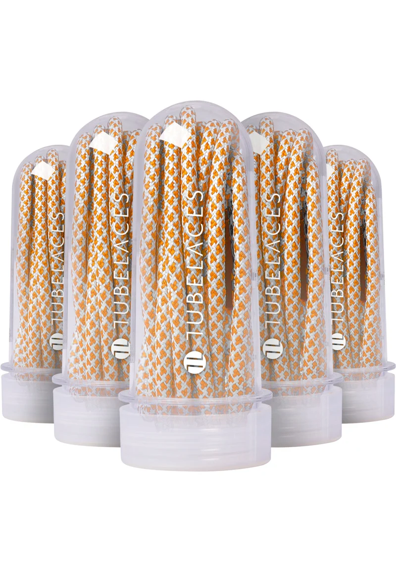 Skosnören TUBELACES Rope Multi - 5 Pack