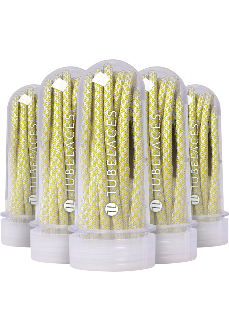 Skosnören TUBELACES Rope Multi - 5 Pack