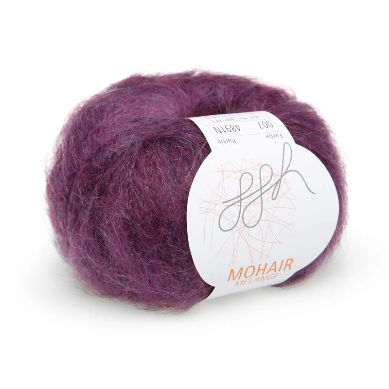 ggh Mohair Melange | 007 - Aubergine