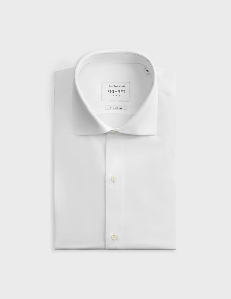 Chemise Semi-ajustée blanche