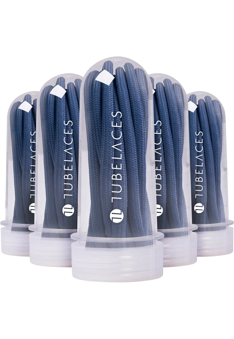 Skosnören TUBELACES Rope Solid - Pack of 5 pieces - Width: 5 mm