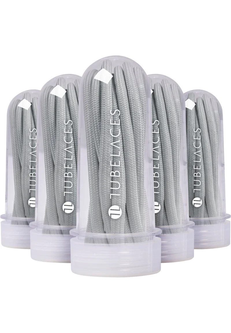 Skosnören TUBELACES Rope Solid - Pack of 5 pieces - Width: 5 mm