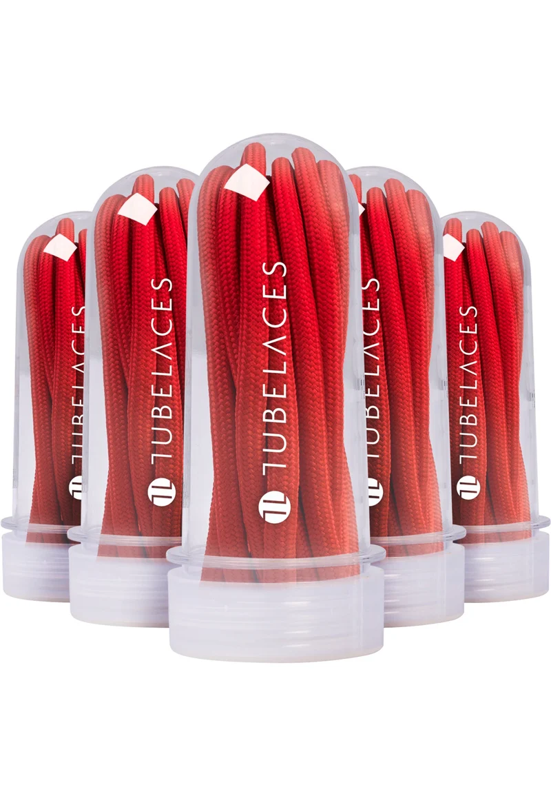 Skosnören TUBELACES Rope Solid - Pack of 5 pieces - Width: 5 mm