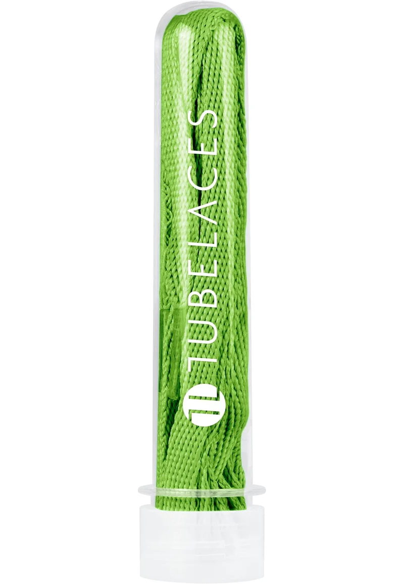 Skosnören TUBELACES Flat Laces - 9mm - 90/120/140cm - 5 Pack