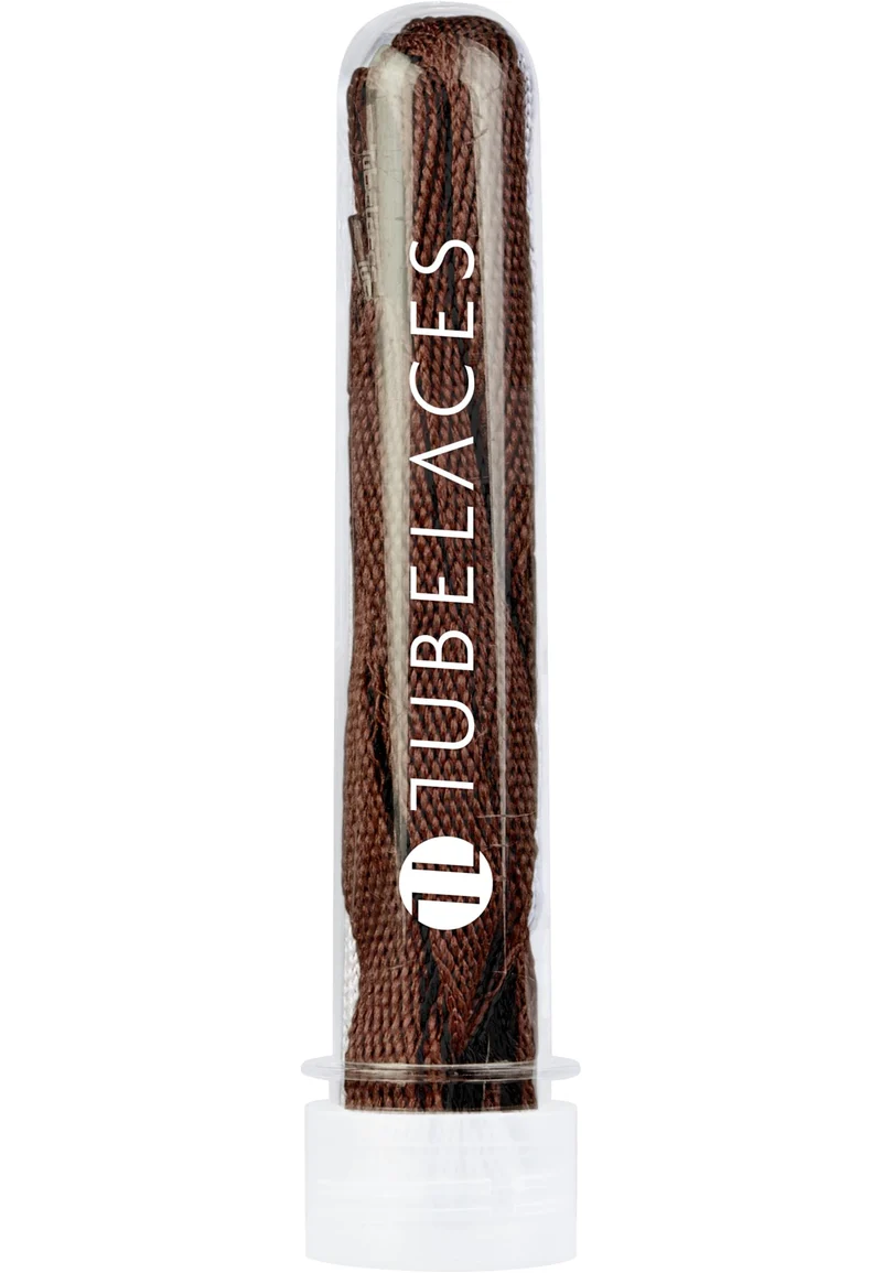 Skosnören TUBELACES Flat Laces - 9mm - 90/120/140cm - 5 Pack