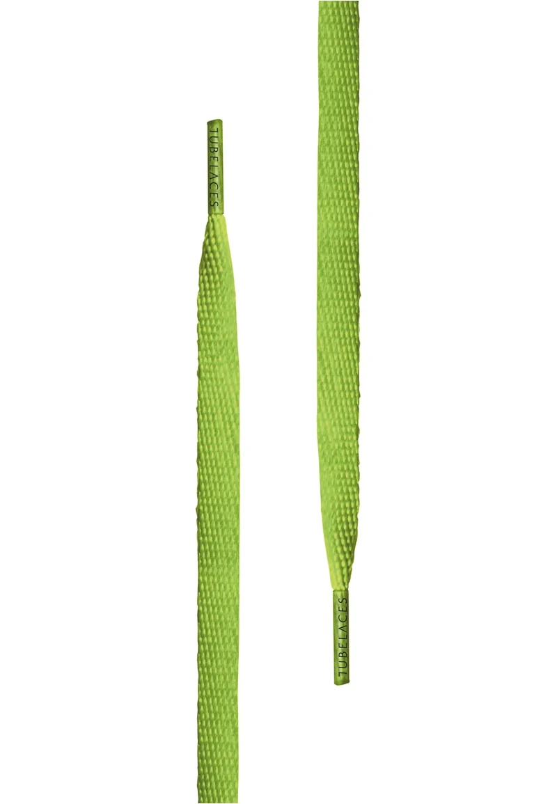 Skosnören TUBELACES Flat Laces - 9mm - 90/120/140cm - 5 Pack