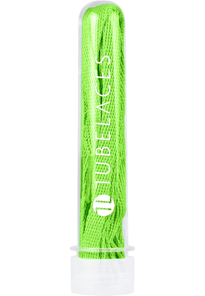 Skosnören TUBELACES Flat Laces - 9mm - 90/120/140cm - 5 Pack