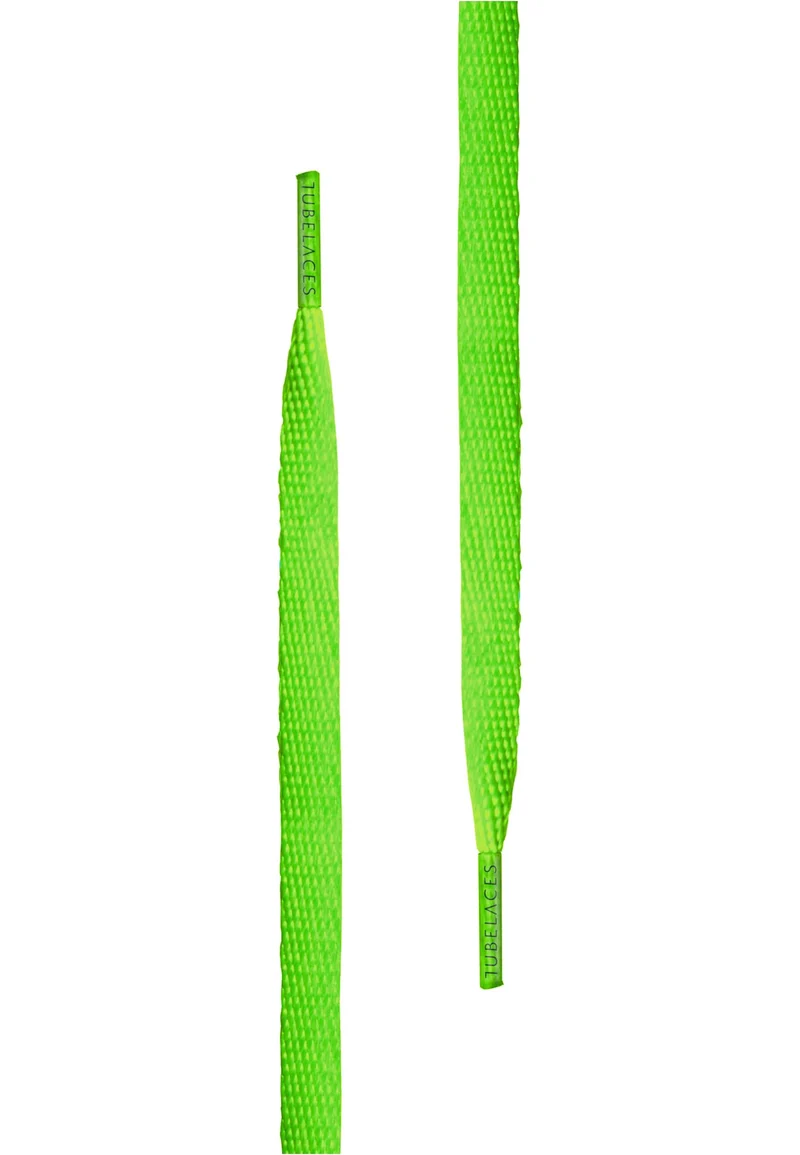 Skosnören TUBELACES Flat Laces - 9mm - 90/120/140cm - 5 Pack