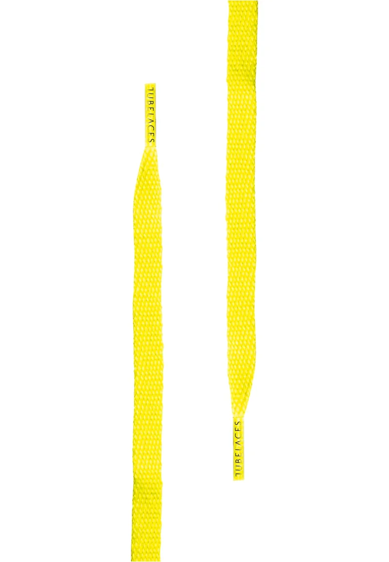 Skosnören TUBELACES Flat Laces - 9mm - 90/120/140cm - 5 Pack