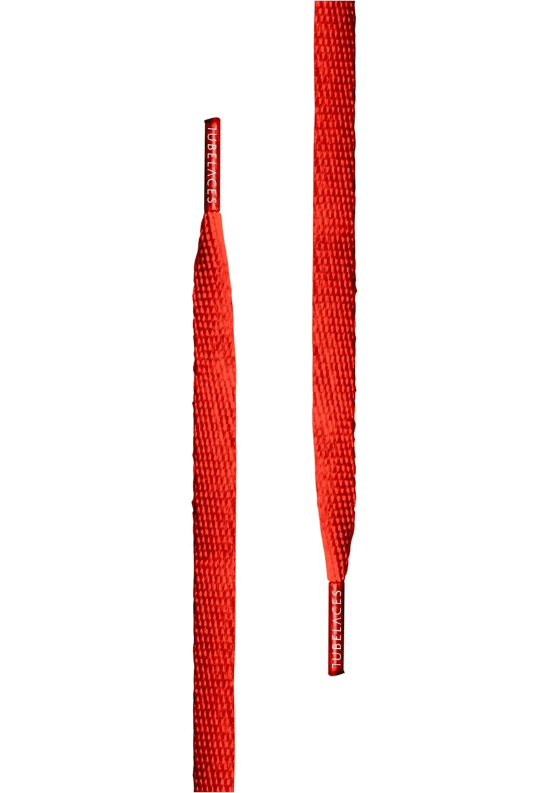Skosnören TUBELACES Flat Laces - 9mm - 90/120/140cm - 5 Pack