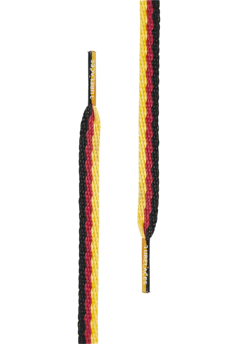 Skosnören TUBELACES Flat Laces - 9mm - 90/120/140cm - 5 Pack